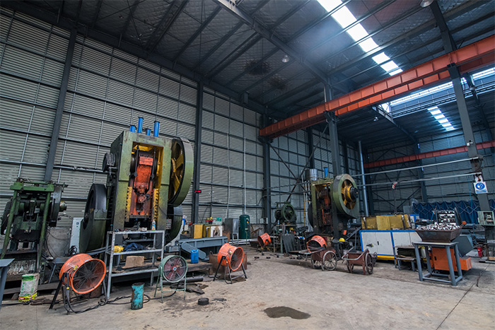 淮南网架配件-锥头加工车间